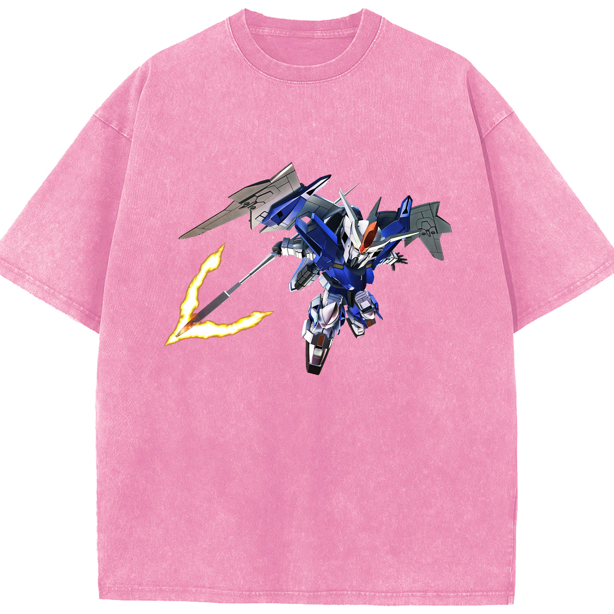 （画像用） 機動戦士ガンダム Mobile Suit Gundam 綿100% ヴィンテージ風 半袖Tシャツ（フロントプリント）